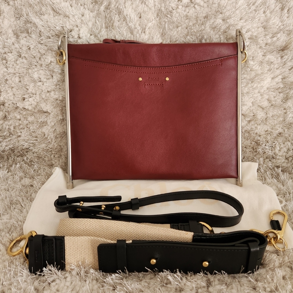 AUTHENTIC CHLOÈ Roy Medium Clutch